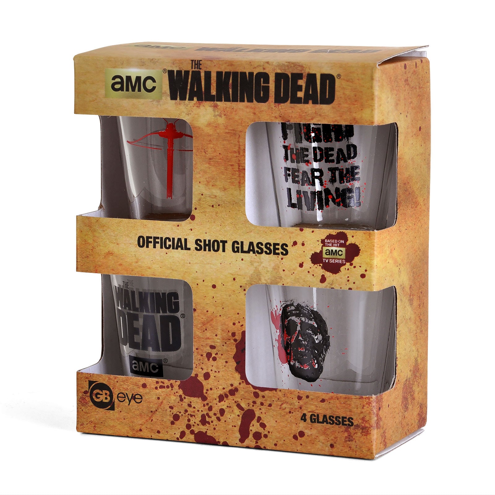 Productafbeelding Walking Dead - Symbolen Shots Glas Set