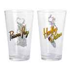 Productafbeelding DC Comics - Harley Quinn en Poison Ivy Glazenset