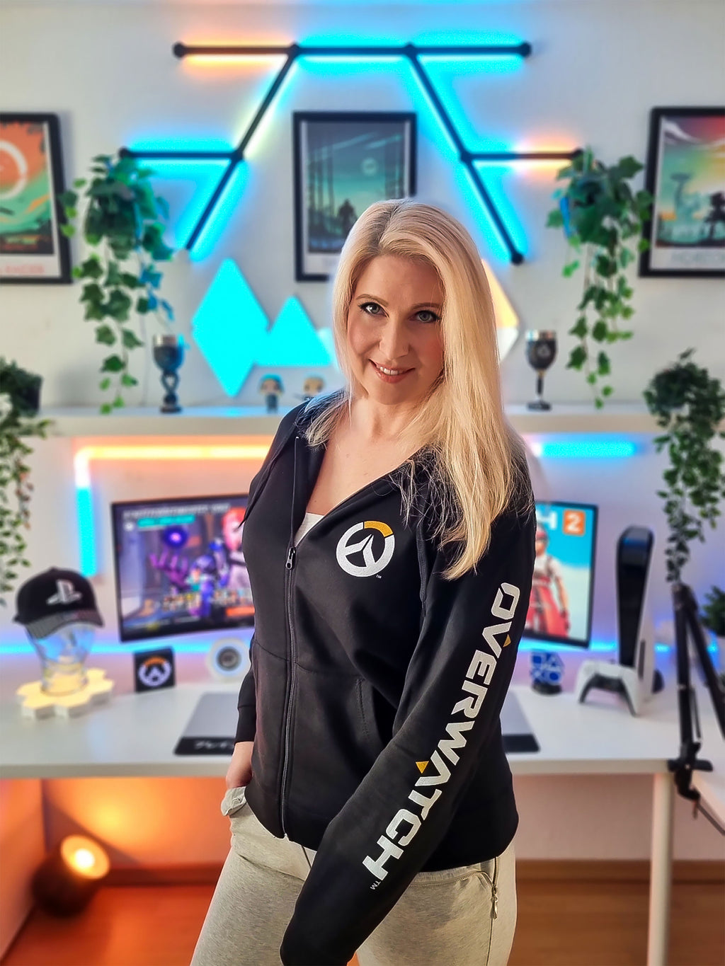 Productafbeelding Overwatch - Logo Hoodie zwart