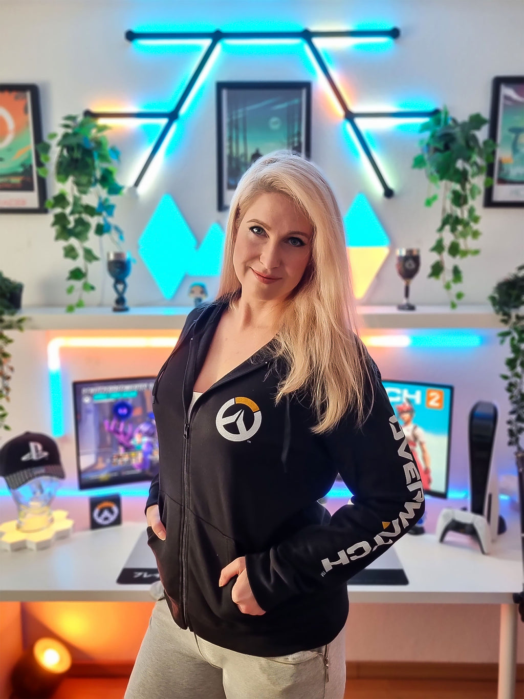 Productafbeelding Overwatch - Logo Hoodie zwart