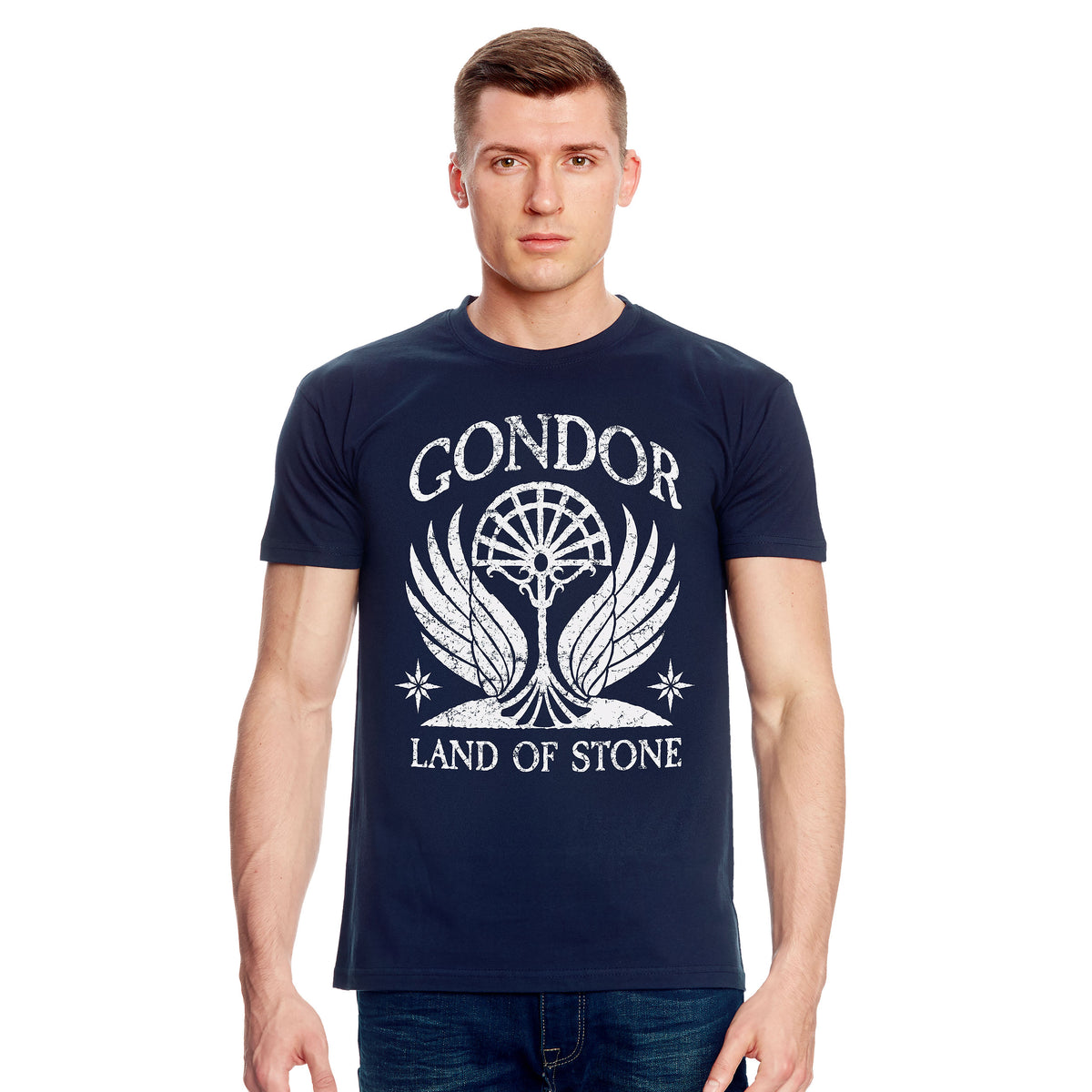 Productafbeelding Heer der Ringen - Gondor T-shirt blauw