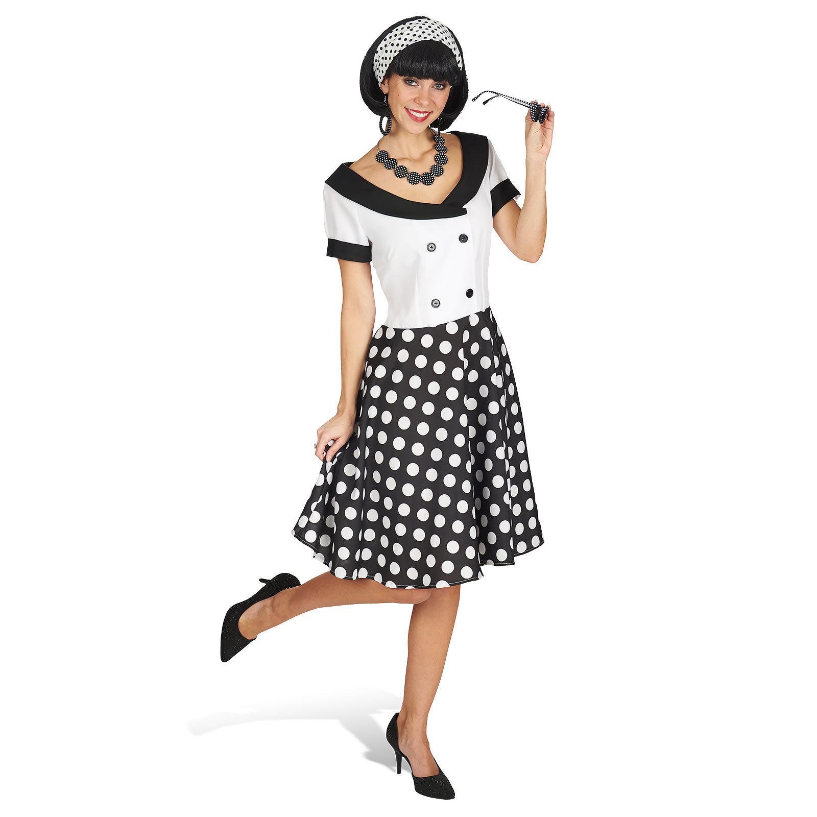 Productafbeelding Fifties Girl - Kostuum Jurk Dames
