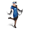 Productafbeelding Blue Girl - Charleston Kostuum