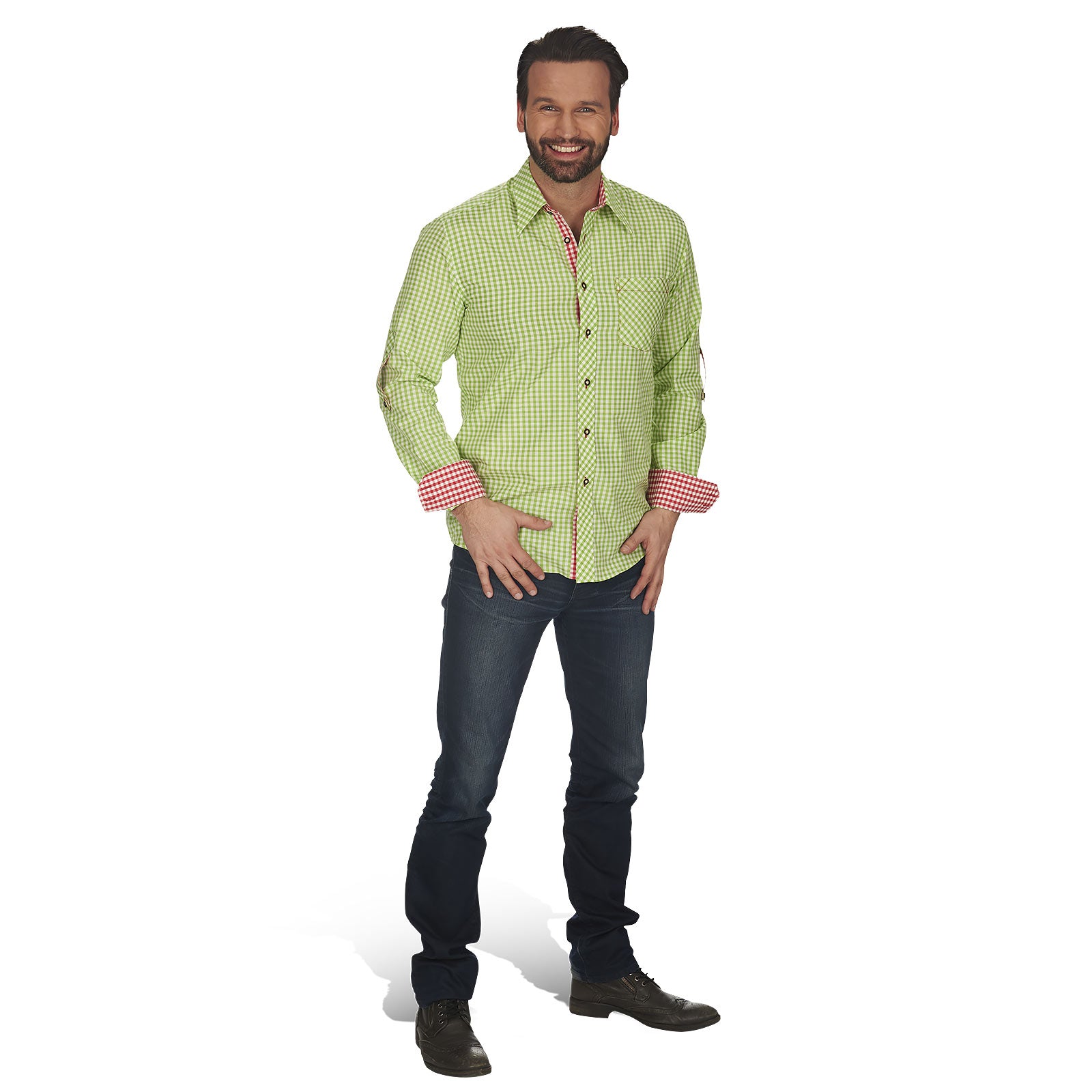Productafbeelding Oktoberfest Shirt - Groen Wit