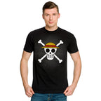 Productafbeelding One Piece - Strohoed Crew T-shirt zwart