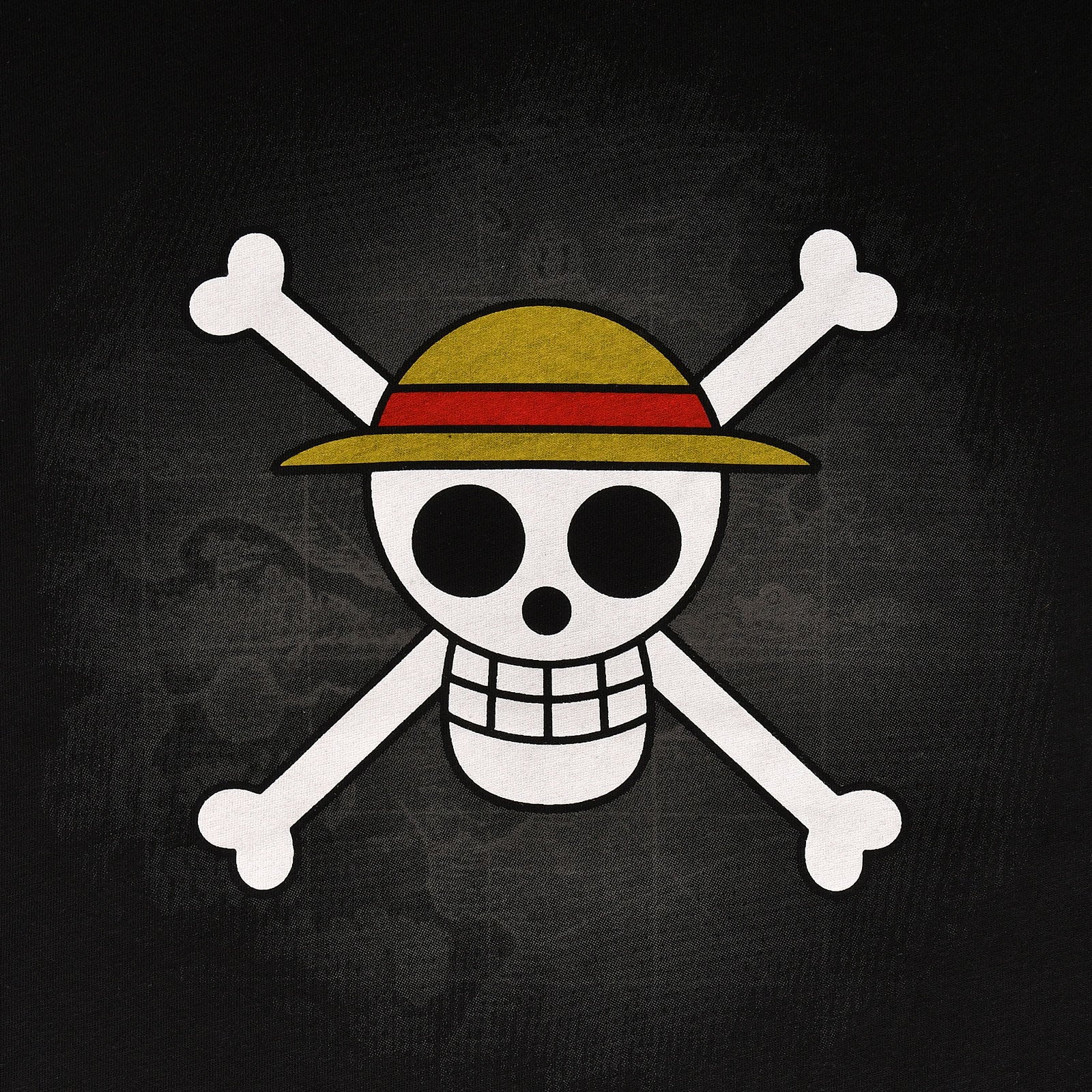 Productafbeelding One Piece - Strohoed Crew T-shirt zwart