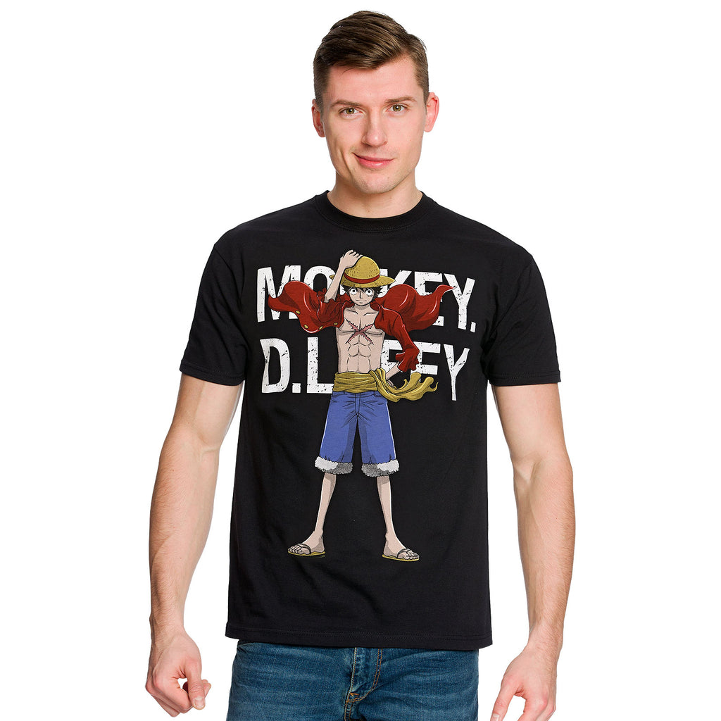 Productafbeelding One Piece - Cool Ruffy T-Shirt zwart