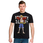 Productafbeelding One Piece - Cool Ruffy T-Shirt zwart