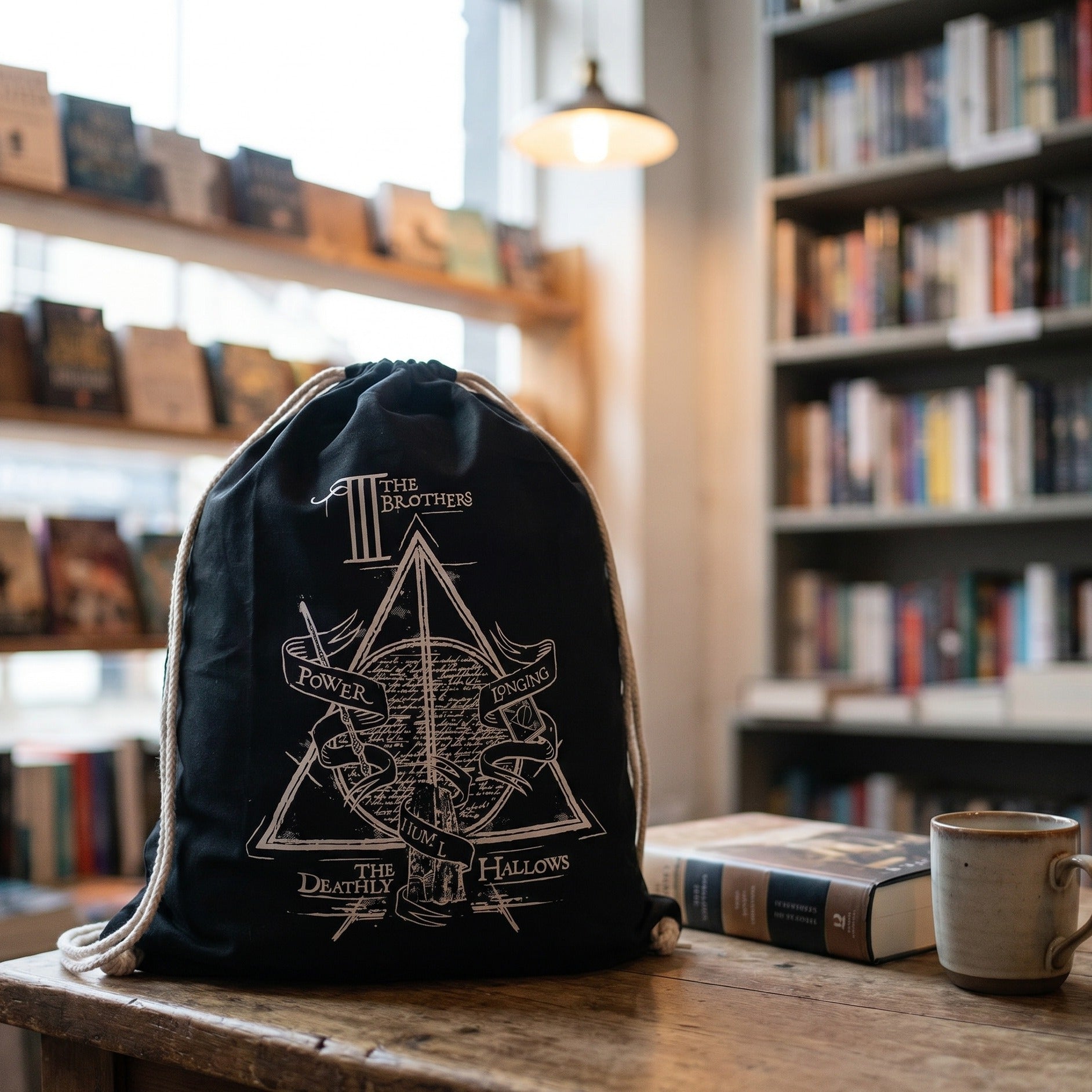 Productafbeelding Harry Potter - De Drie Broers Sporttas zwart