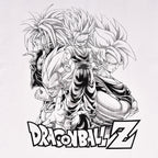 Productafbeelding Dragon Ball - Saiyan Group T-Shirt wit