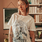 Productafbeelding Dragon Ball - Saiyan Group T-Shirt wit