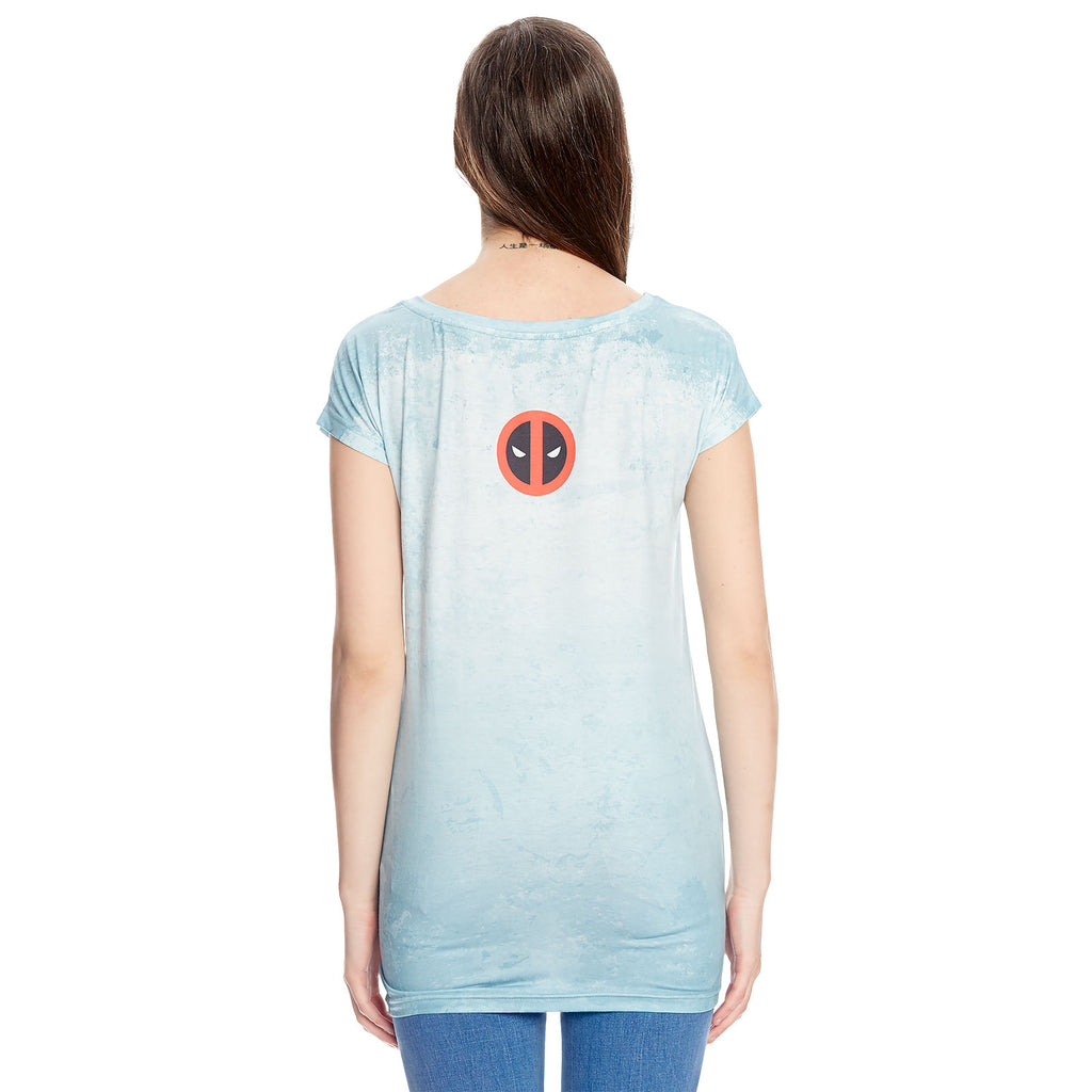 Productafbeelding Deadpool - Bang Meisjes Shirt Bang Loose Fit blauw