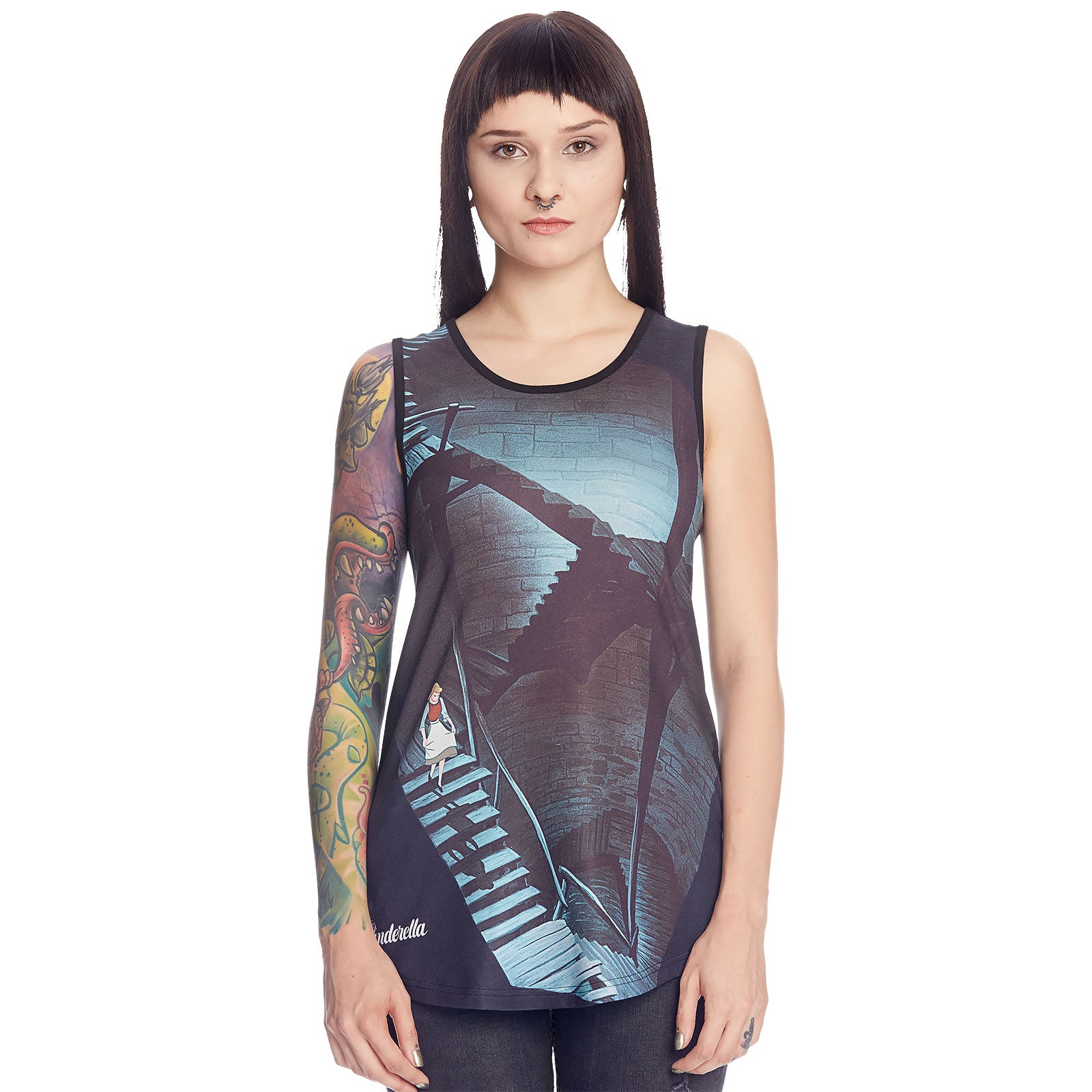 Productafbeelding Cinderella - Downstairs Tanktop Losse Pasvorm