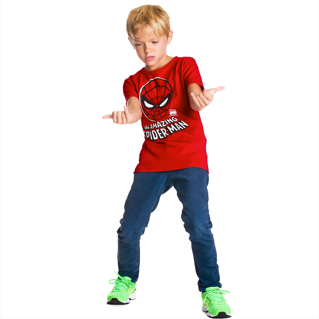 Productafbeelding Spider-Man - Masker Kinder T-shirt rood