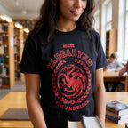 Productafbeelding Game of Thrones - Targaryen Wapen T-shirt zwart