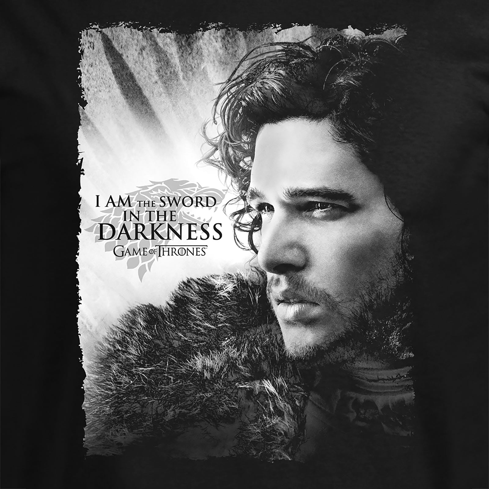 Productafbeelding Game of Thrones - Jon Snow Sword in Darkness T-Shirt zwart