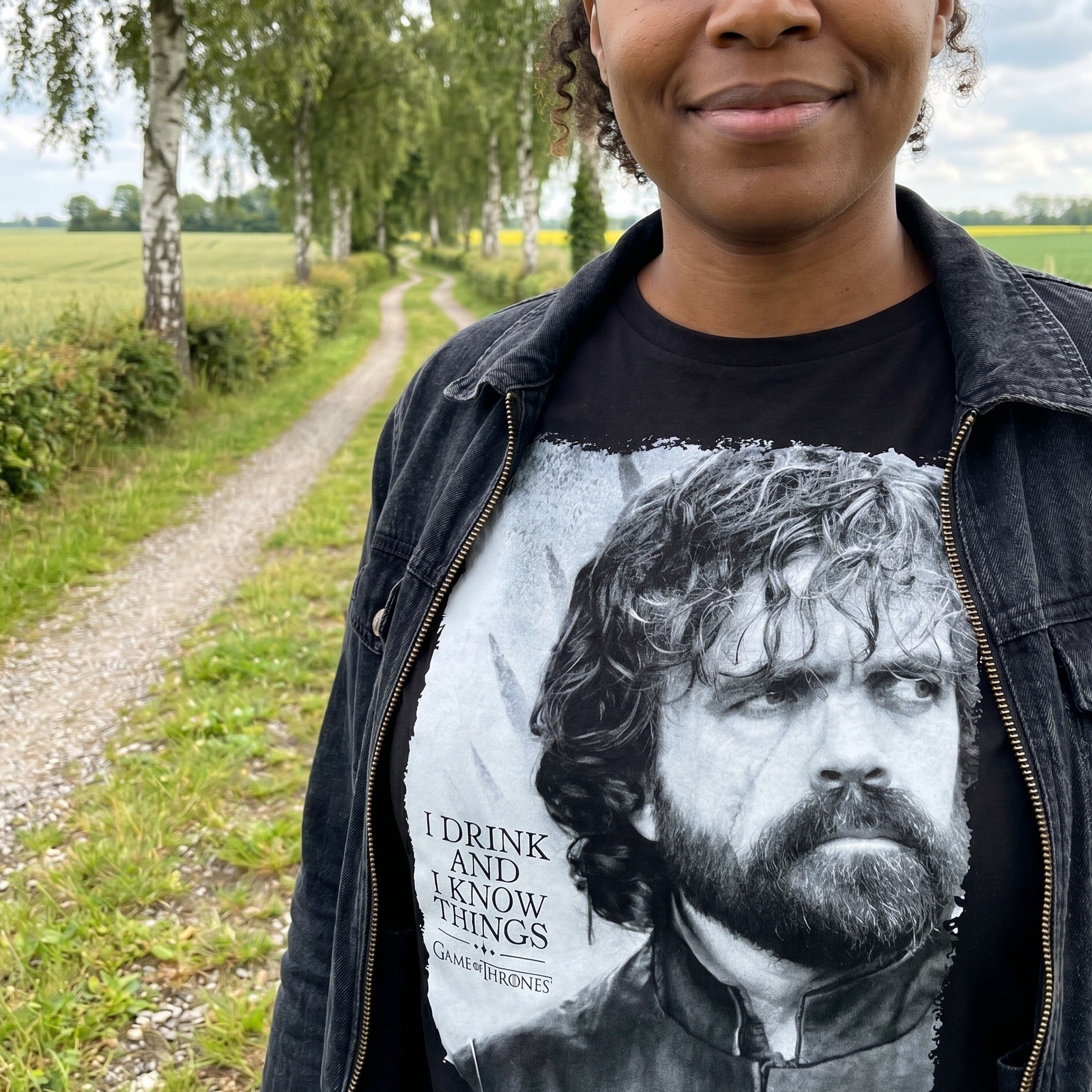 Productafbeelding Game of Thrones - Tyrion Drink en Weet dingen T-shirt zwart
