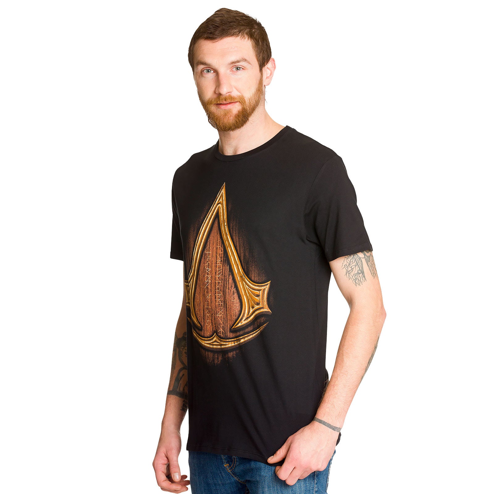 Product image Assassins Creed - Insignia Wood T-Shirt black