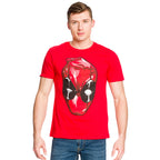 Productafbeelding Deadpool - Hoofd T-shirt rood