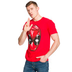 Productafbeelding Deadpool - Hoofd T-shirt rood