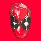 Productafbeelding Deadpool - Hoofd T-shirt rood
