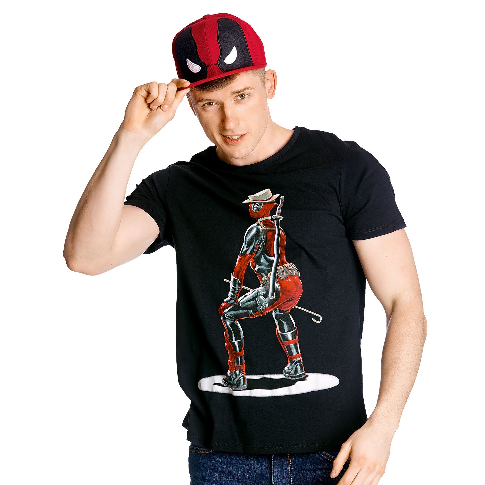 Productafbeelding Deadpool - Artiest T-shirt zwart
