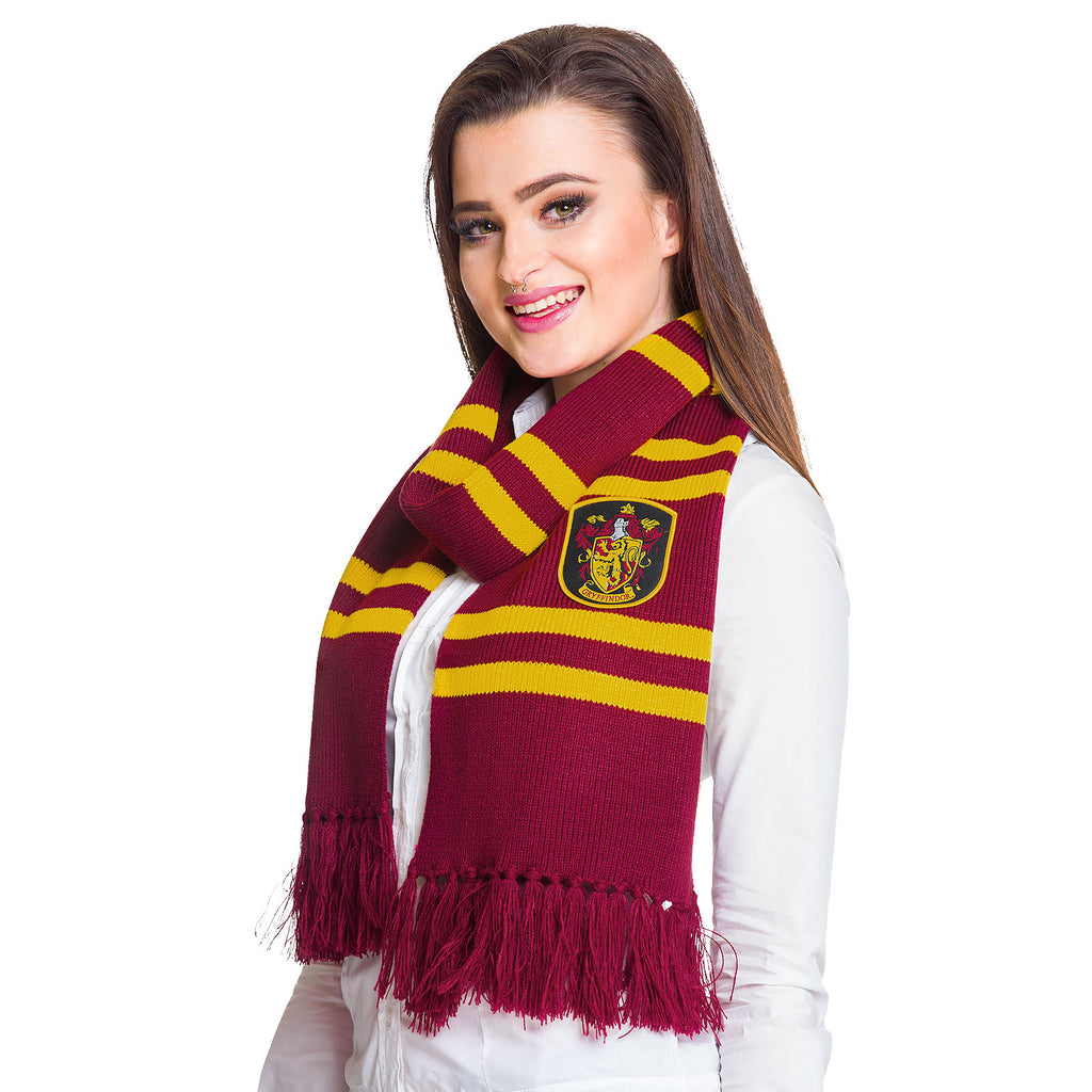 Productafbeelding Harry Potter - Gryffindor Gebreide Sjaal Geel-Rood
