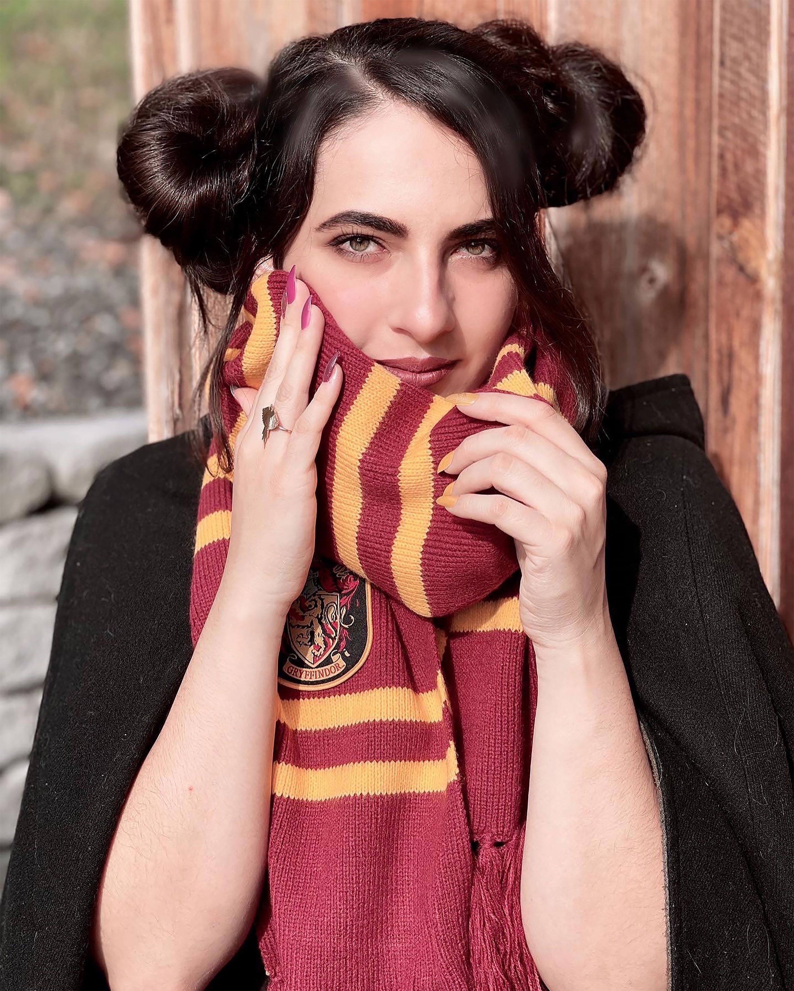 Productafbeelding Harry Potter - Gryffindor Gebreide Sjaal Geel-Rood