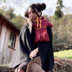 Productafbeelding Harry Potter - Gryffindor Gebreide Sjaal Geel-Rood