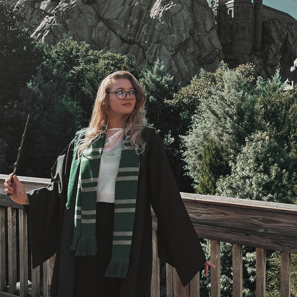 Productafbeelding Harry Potter - Slytherin Gebreide Sjaal Grijs-Groen