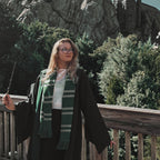 Productafbeelding Harry Potter - Slytherin Gebreide Sjaal Grijs-Groen
