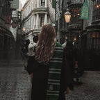 Productafbeelding Harry Potter - Slytherin Gebreide Sjaal Grijs-Groen