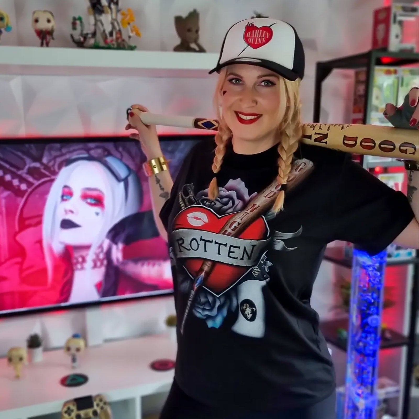 Productafbeelding Harley Quinn honkbalknuppel - Suicide Squad