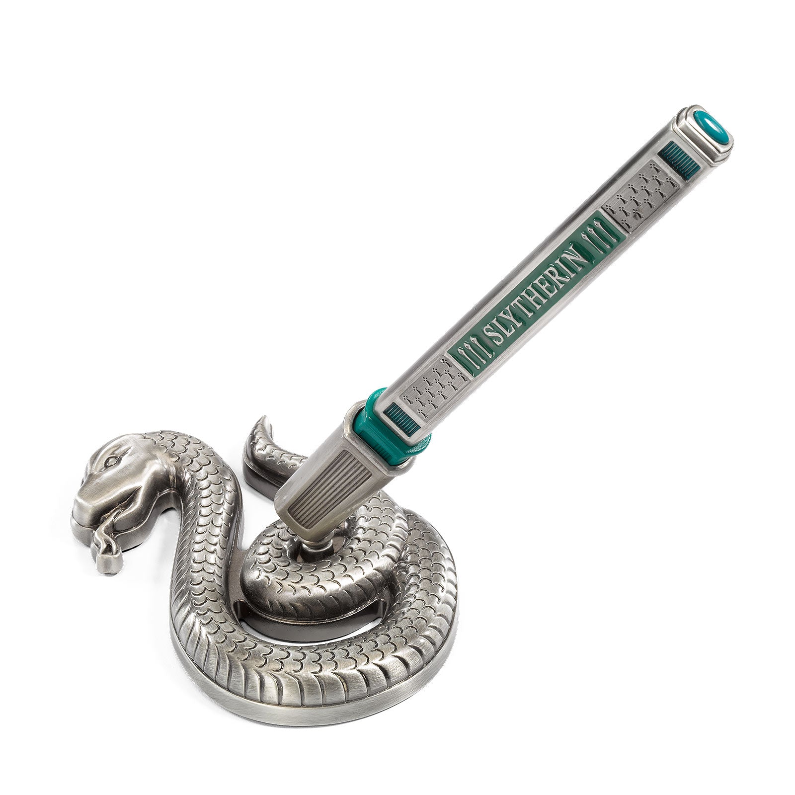 Productafbeelding Slytherin - Harry Potter pen met standaard