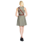 Productafbeelding Zelda - Link Cosplay Mini Jurk Olijf