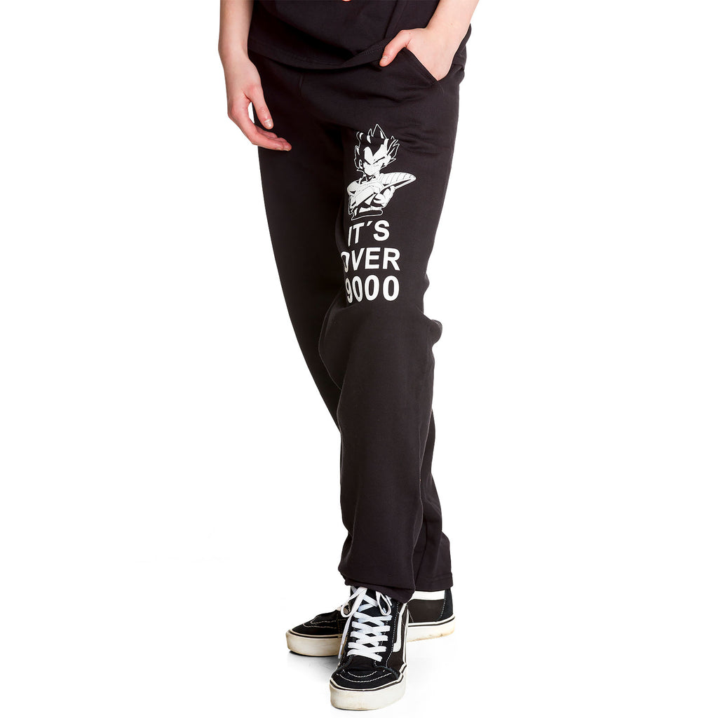 Productafbeelding Dragon Ball - Its Over 9000 Sweatpants zwart