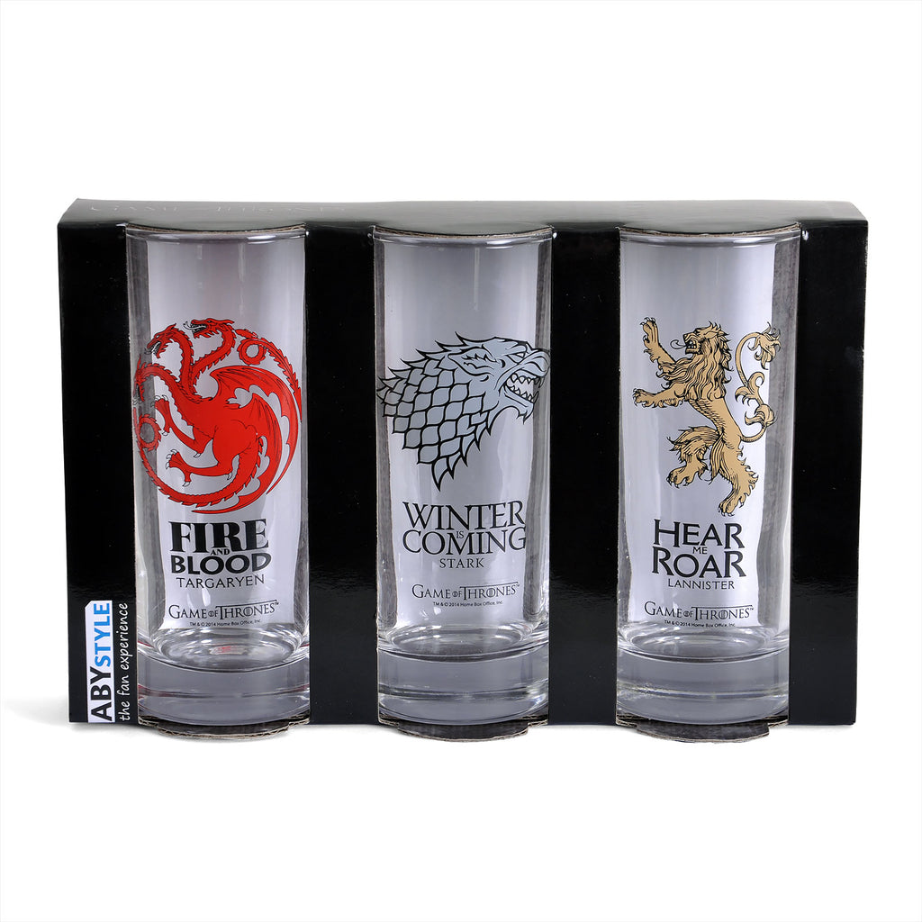 Productafbeelding Game of Thrones - Wapenschild Glazenset