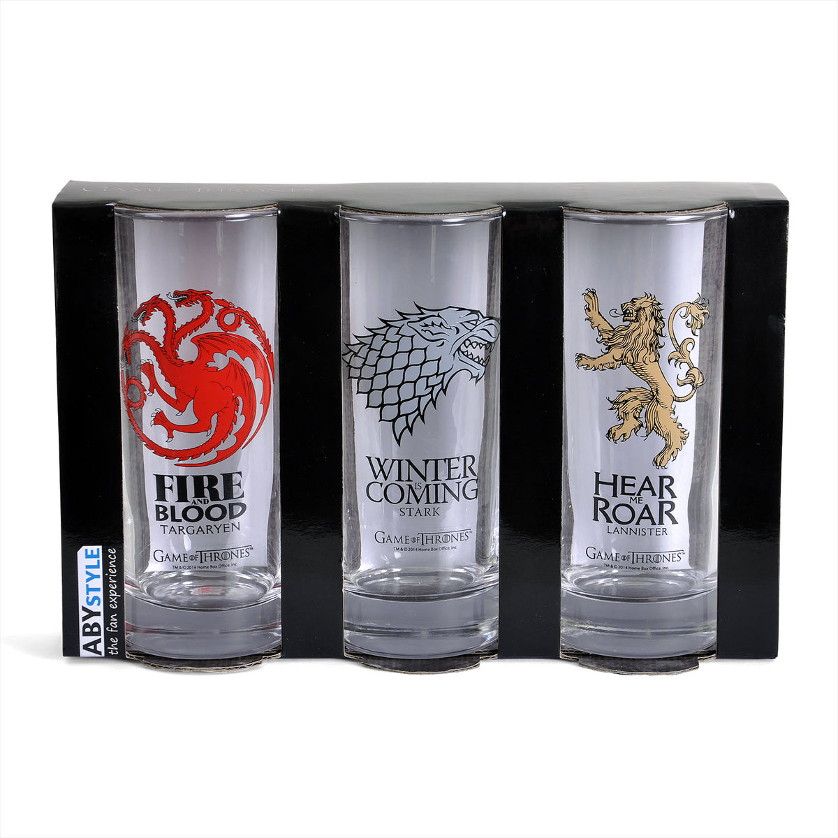 Productafbeelding Game of Thrones - Wapenschild Glazenset