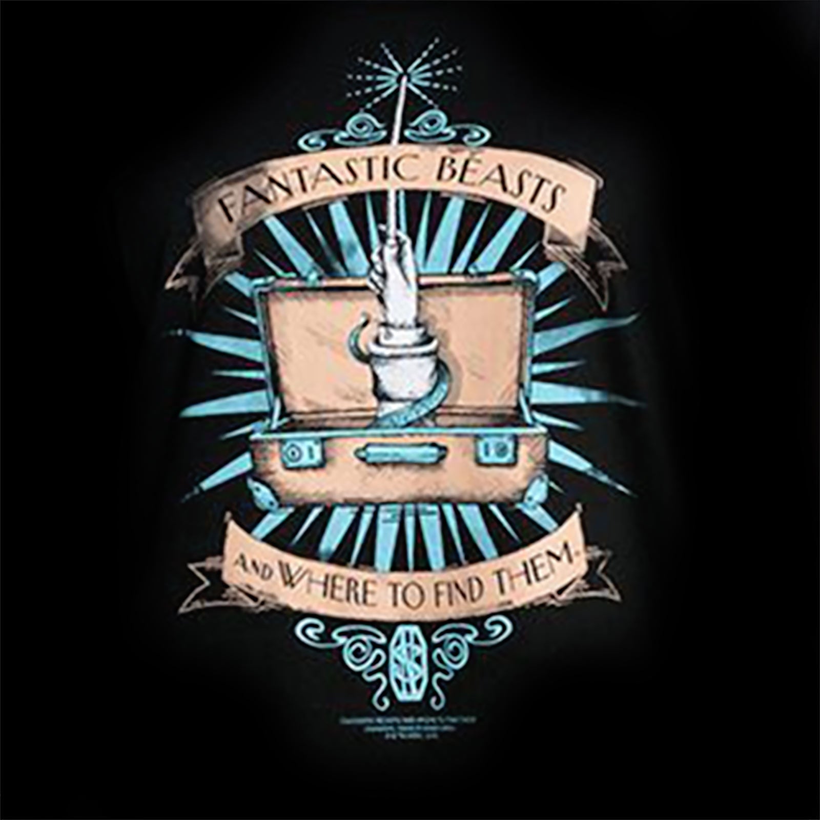 Productafbeelding Magic - Fantastic Beasts Meisjes Shirt Losse Pasvorm