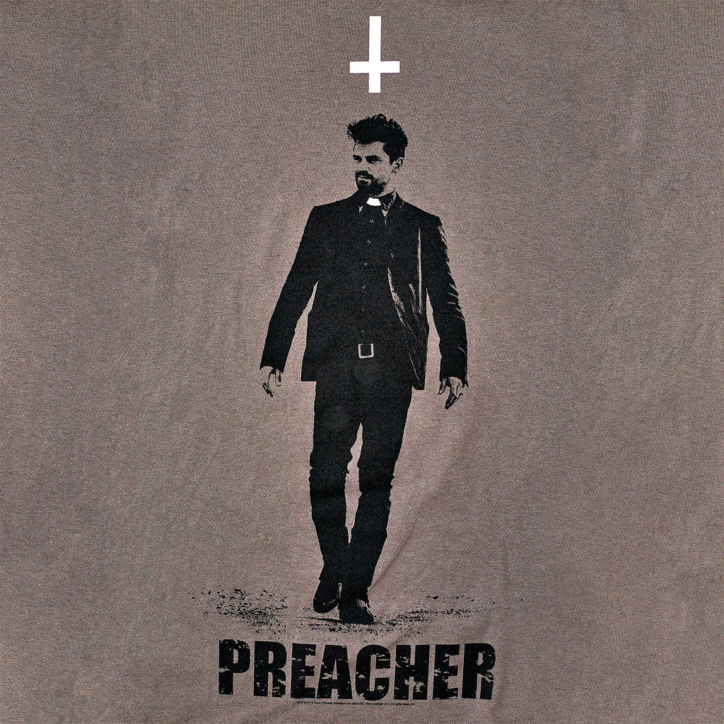 Productafbeelding Preacher - Jesse Custer T-shirt grijs