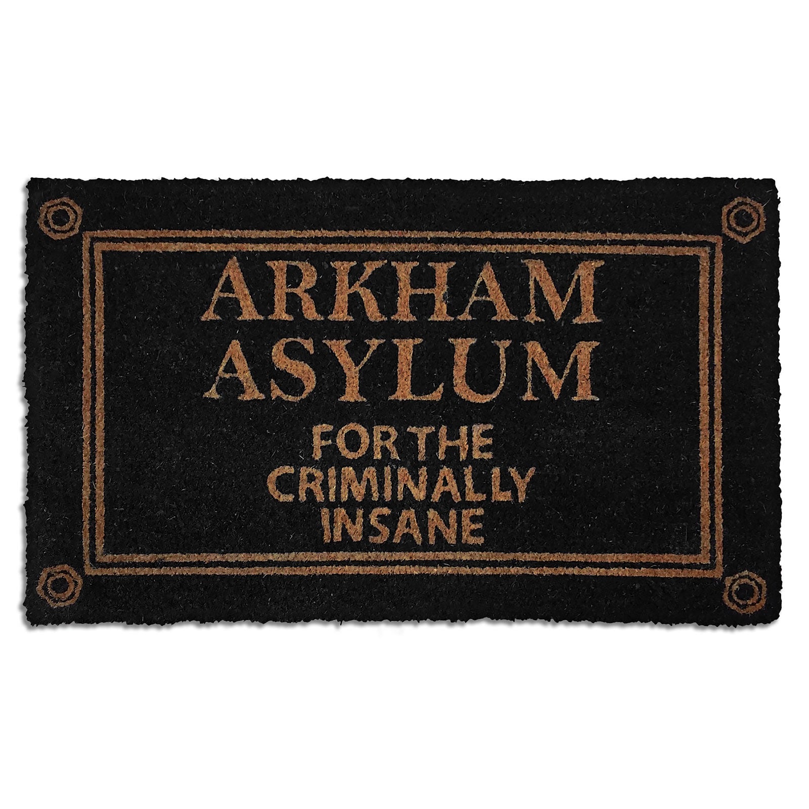 Productafbeelding Batman - Arkham Asylum Deurmat Zwart
