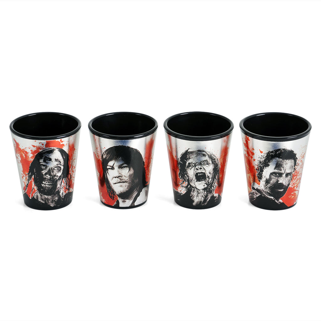 Productafbeelding Walking Dead - Characters Shots Glassenset