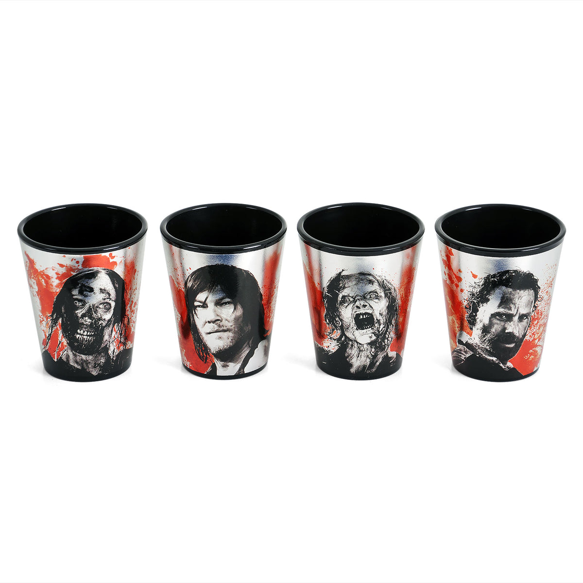 Productafbeelding Walking Dead - Characters Shots Glassenset