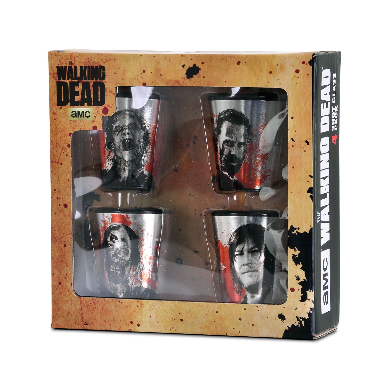Productafbeelding Walking Dead - Characters Shots Glassenset