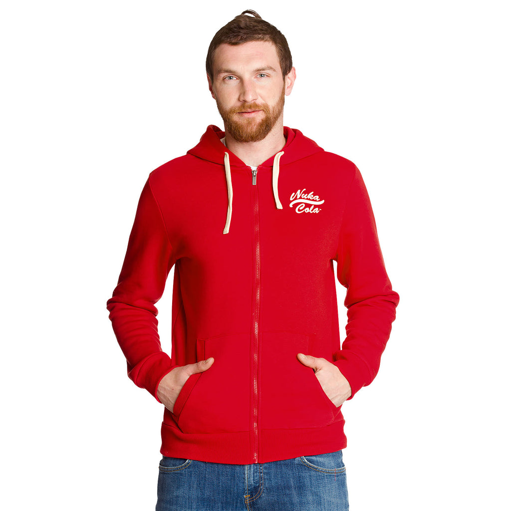 Productafbeelding Fallout - Nuka Cola Pin-up Hoodie rood