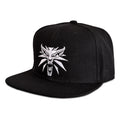 Productafbeelding Witcher - Wolf Medaillon Snapback Cap Zwart
