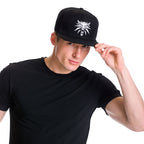 Productafbeelding Witcher - Wolf Medaillon Snapback Cap Zwart
