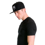 Productafbeelding Witcher - Wolf Medaillon Snapback Cap Zwart