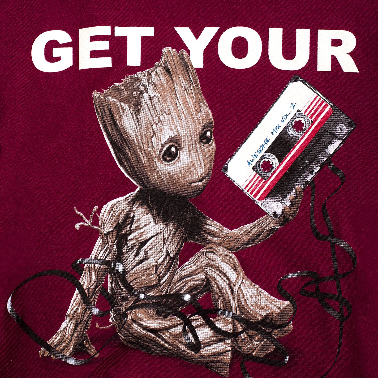 Productafbeelding Guardians of the Galaxy - Groot T-shirt rood