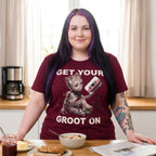 Productafbeelding Guardians of the Galaxy - Groot T-shirt rood